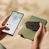 Chipolo Card  Rechargeable Tracking Card Compatible With Apple Find My On Iphone (Carbón)