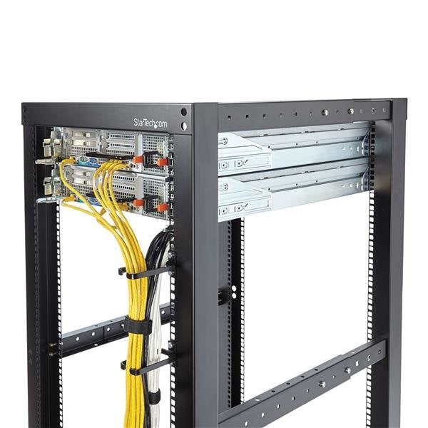 Startech Anilla Pasacables En (D) Vertical 1u Para Armarios Rack 4,5x10cm Cmhook1un