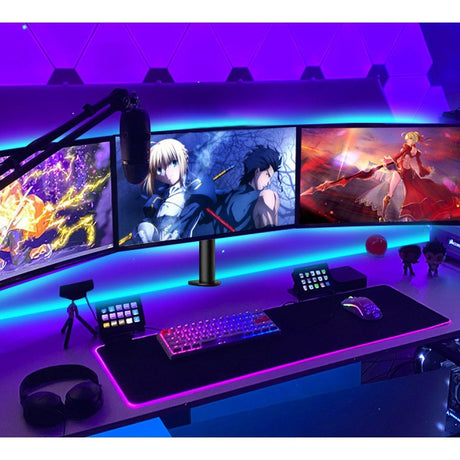 EAN 8057685301757 - Techly ICA-LCD 482-T soporte para monitor 61 cm (24") Escritorio Negro imagen 12