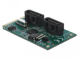 Delock Convertidor Mini Pcie A 2 X Sata Con Raid