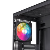 EAN 6977277367256 - Einarex EXCS-PR-500R-B carcasa de ordenador Midi Tower Negro imagen 15