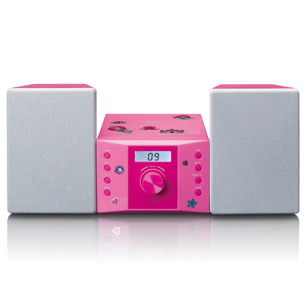 Lenco Mc-013pk Sistema Estéreo Portátil Digital 4 W Rosa