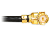 Delock Antennencable Rp-Tnc Buchse Zum Einbau Zu I-Pex Inc., Mhf® I Stecker 1.37 20 Cm Spritzwassergeschützt