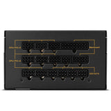 EAN 8436587972140 - NOX HUMMER X 1000W PLUS GOLD unidad de fuente de alimentación 24-pin ATX Negro imagen 3