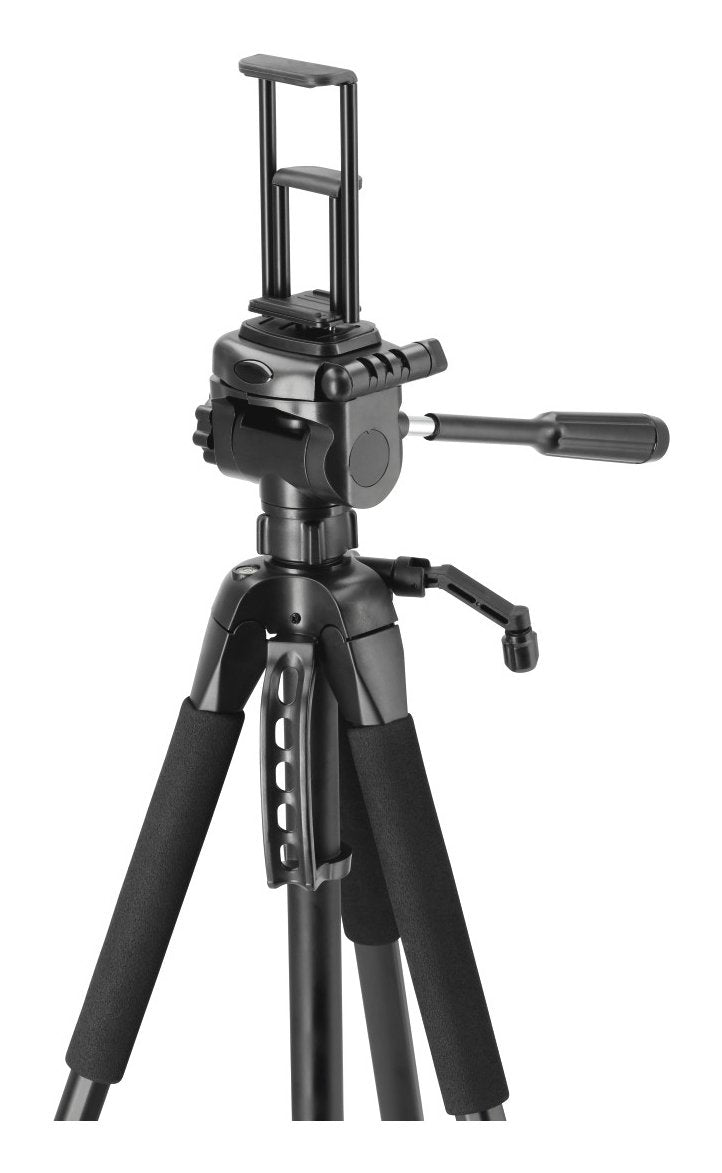 Hama Tripode Para Camara Con Rosca 1/4" - Peso Max 5kg - Altura Hasta 170cm - Soporte Para Smartphone Y Tablet -