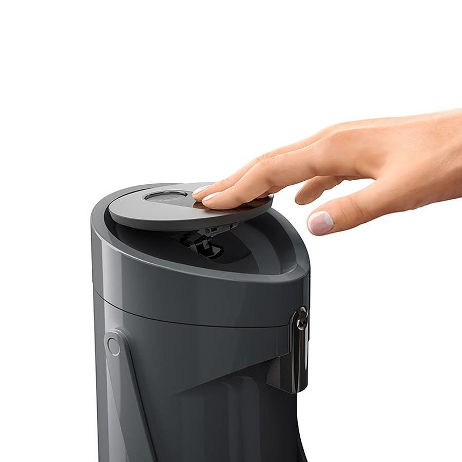 Jarra De Vacío Con Bomba Emsa Ponza 1,9 Litros Antracita, Comfort Press 515706