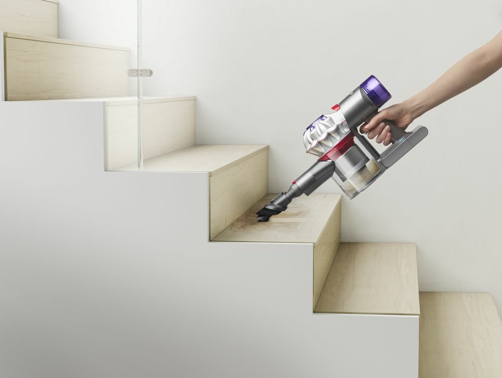 EAN 5025155106365 - Dyson V8 Advanced Aspiradora escoba 2 en 1 Batería Secar Sin bolsa Níquel, Plata imagen 9
