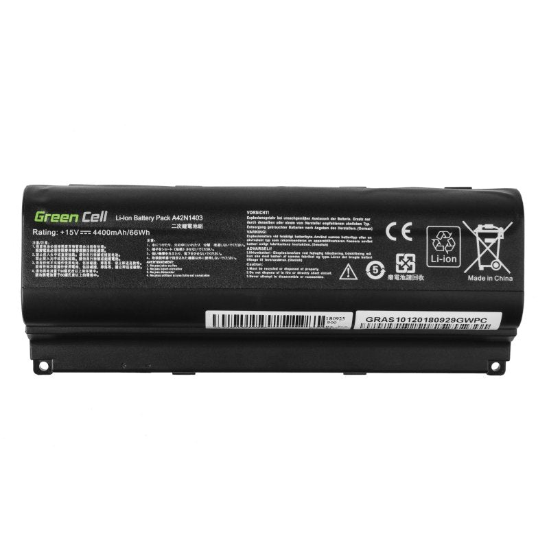Green Cell Bateria Para Asus Rog G751 G751j / 15v 4400mah