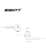 Eightt Auriculares Eaur-Hu Con Micrófono Hu Y Control De Volumen