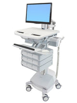 Ergotron Styleview Wagen Mit Lcd-Gelenk Sla-Antrieb 9 Schublade