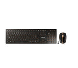 EAN 4025112095375 - CHERRY DW 9100 SLIM teclado Ratón incluido Universal RF Wireless + Bluetooth QWERTY Español Negro imagen 1