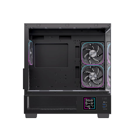 EAN 6977277360011 - Einarex EXCS-SM-51DR-B carcasa de ordenador Micro Torre Negro imagen 3