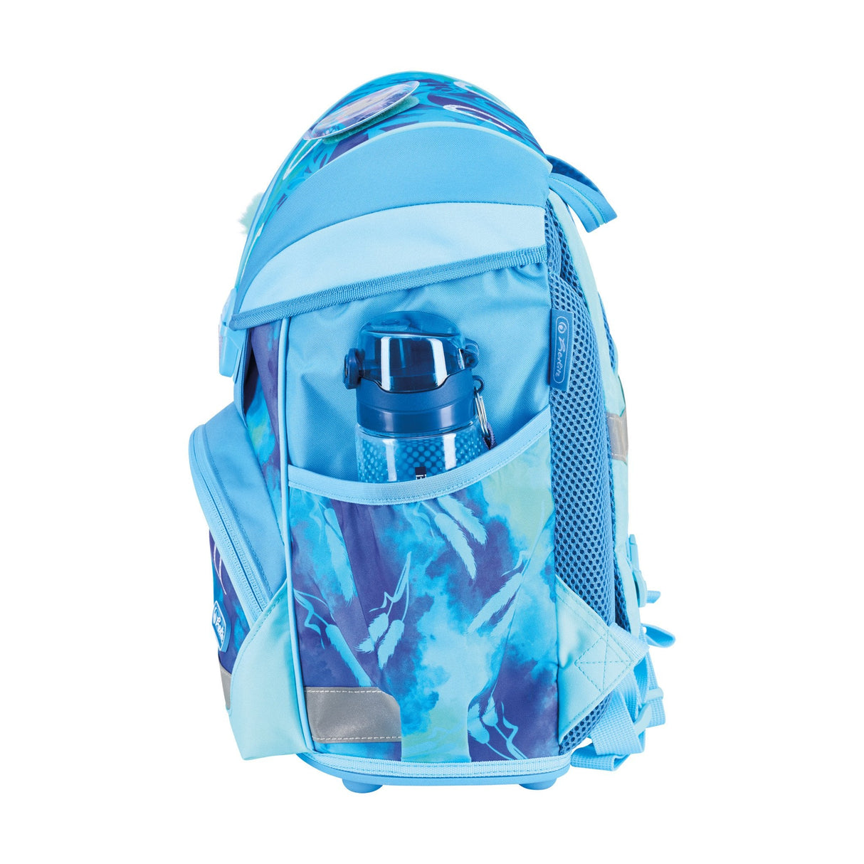 EAN 4008110396453 - Herlitz UltraLight XL Plus Lucky Horse juego de mochila escolar Chica Poliéster Azul, Azul claro imagen 6