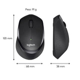 EAN 5099206066670 - Logitech 910-004909 ratón Oficina mano derecha RF inalámbrico Mecánico 1000 DPI imagen 13