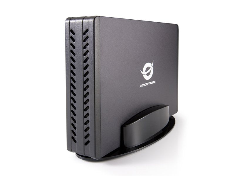 Conceptronic Caja Externa 3.5" , Sata, Aluminio, Usb2.0,  Max Transf 480mbps