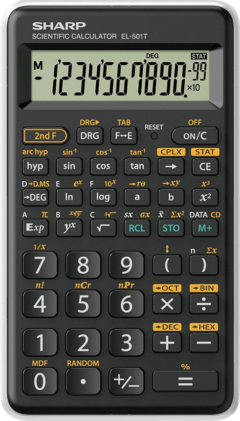 Sharp Schulrechner El-501t Blanco
