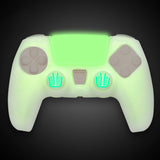 Funda Silicona Blade Fr-Tec Custom Kit Glow In The Dark Para Mando Ps5  Verde
