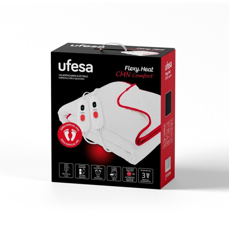 EAN 8422160053894 - Ufesa Flexy Heat CMN Comfort Blanco Tela 2 personas(s) imagen 2