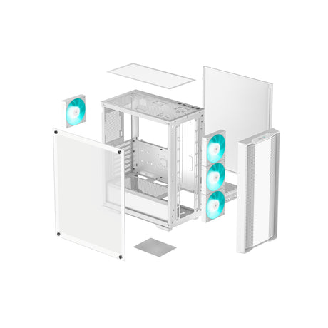 EAN 6933412774600 - DeepCool CC560 WH V2 Midi Tower Blanco imagen 12