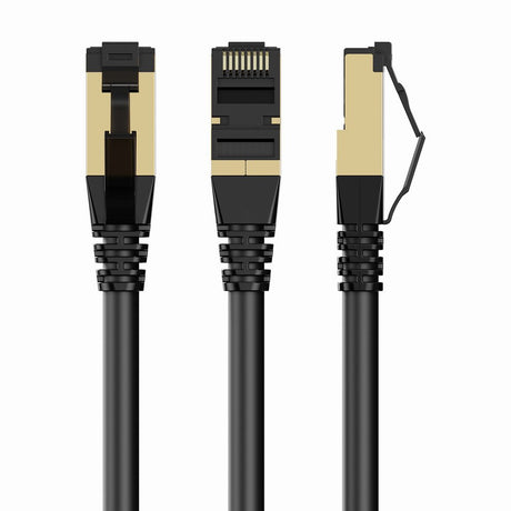 EAN 8716309120685 - Gembird PP8-LSZHCU-BK-10M cable de red Negro Cat8 S/FTP (S-STP) imagen 1