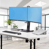 EAN 0065030902069 - StarTech.com 2MC1S-MONITOR-STAND soporte para monitor 68,6 cm (27") Negro imagen 14