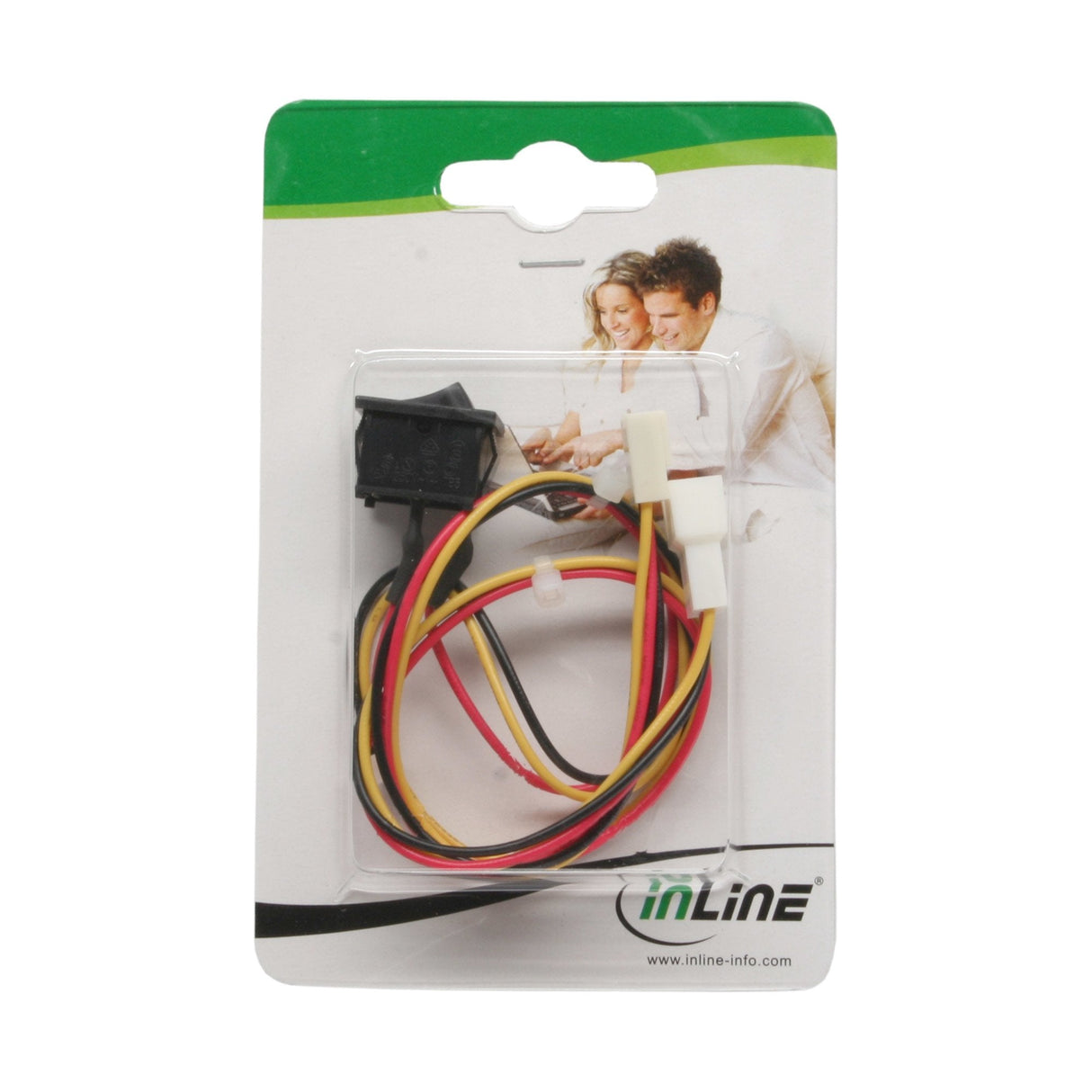 Interruptor Inline Para Encender Y Apagar El Ventilador Del Chasis