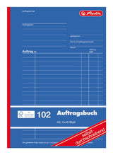 Herlitz Formularbuch"Auftrag 102" Din A5 2 X 880526 - Material De Oficina - A5