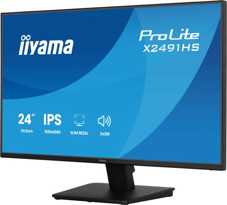 EAN 4948570127399 - iiyama ProLite X2491HS-B1 pantalla para PC 60,5 cm (23.8") 1920 x 1080 Pixeles Full HD LCD Negro imagen 5