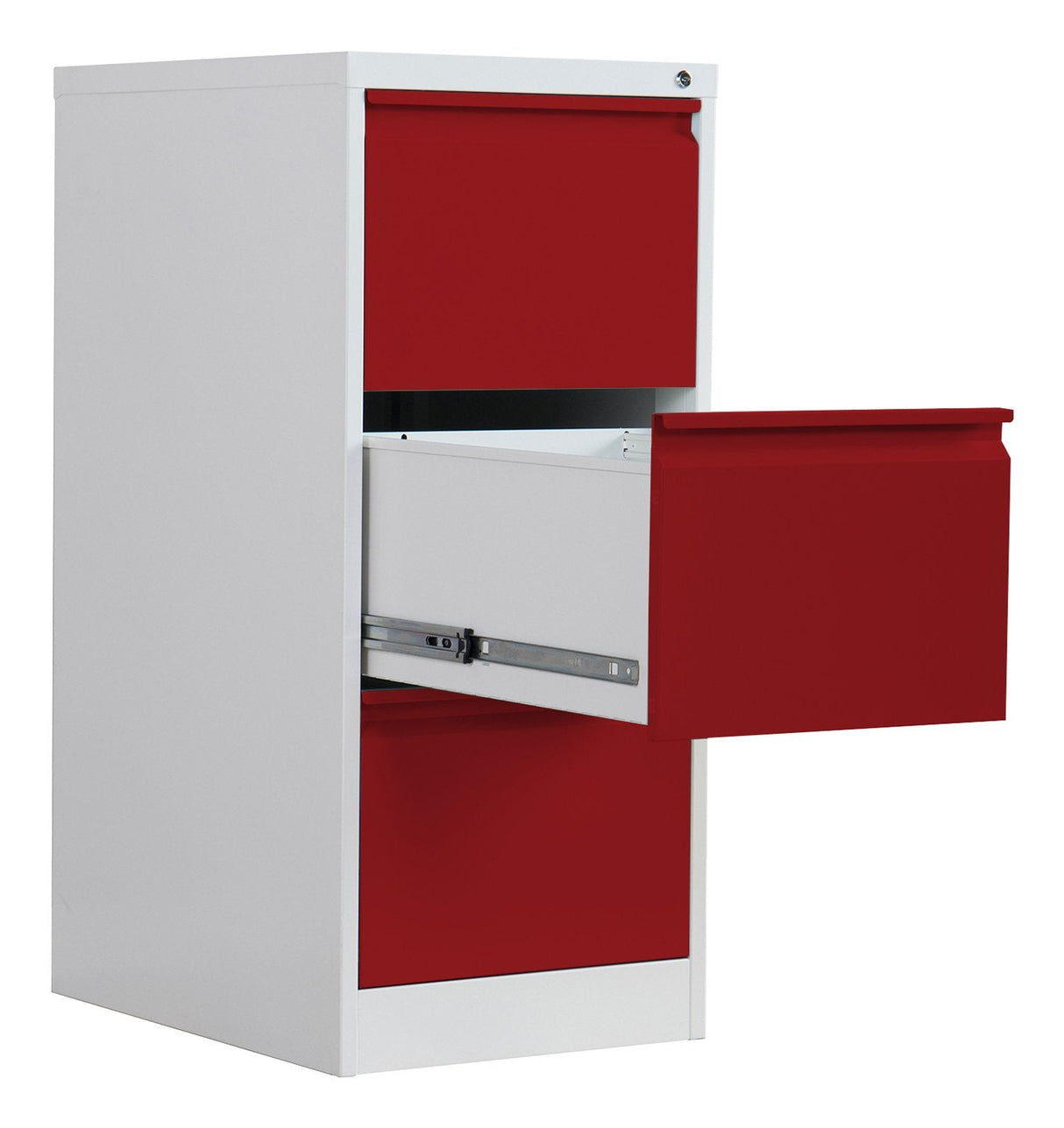 Phoenix Safe Hängeregimraturschrank 3 Schubladen Rot