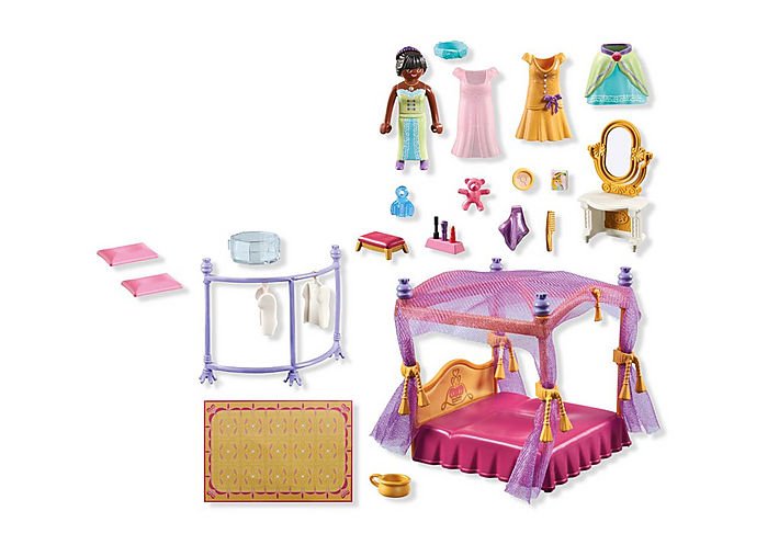 Playmobil  71847 Princesa Mágica Dormitorio De Princesa Con Armario