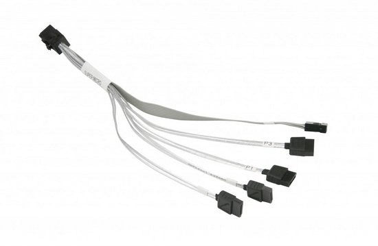 EAN 672042178957 - Supermicro SFF-8643/4xSATA Negro, Gris imagen 1