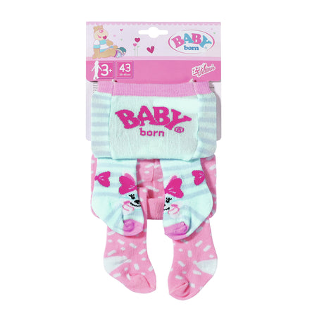 EAN 4001167831748 - BABY born Tights 2x, 2 ass. Leotardos para muñecas imagen 2