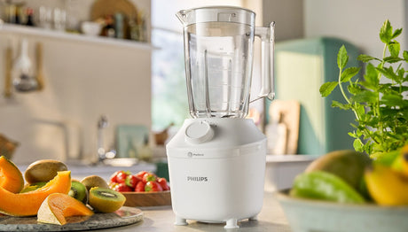 EAN 8720389001260 - Philips 3000 series HR2041/00 licuadora Batidora de vaso Blanco imagen 5