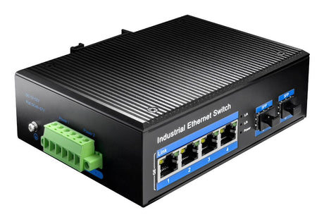 EAN 6971690792237 - Cudy IG1004S2P switch No administrado Gigabit Ethernet (10/100/1000) Energía sobre Ethernet (PoE) Negro imagen 2