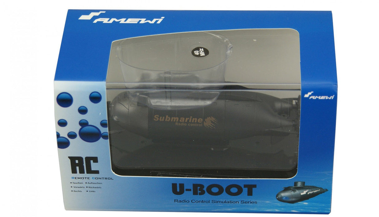 Submarino Amewi Rc Boot Mini U-Boot/14+