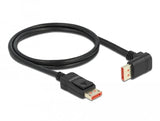 Delock Displayport Cable Macho Gerade A Macho 90° Unten Angular 1 M