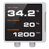 EAN 4710483779725 - COUGAR CGR-PSDVPRGB-W-240 Procesador Sistema de refrigeración líquida todo en uno 12 cm Blanco imagen 4