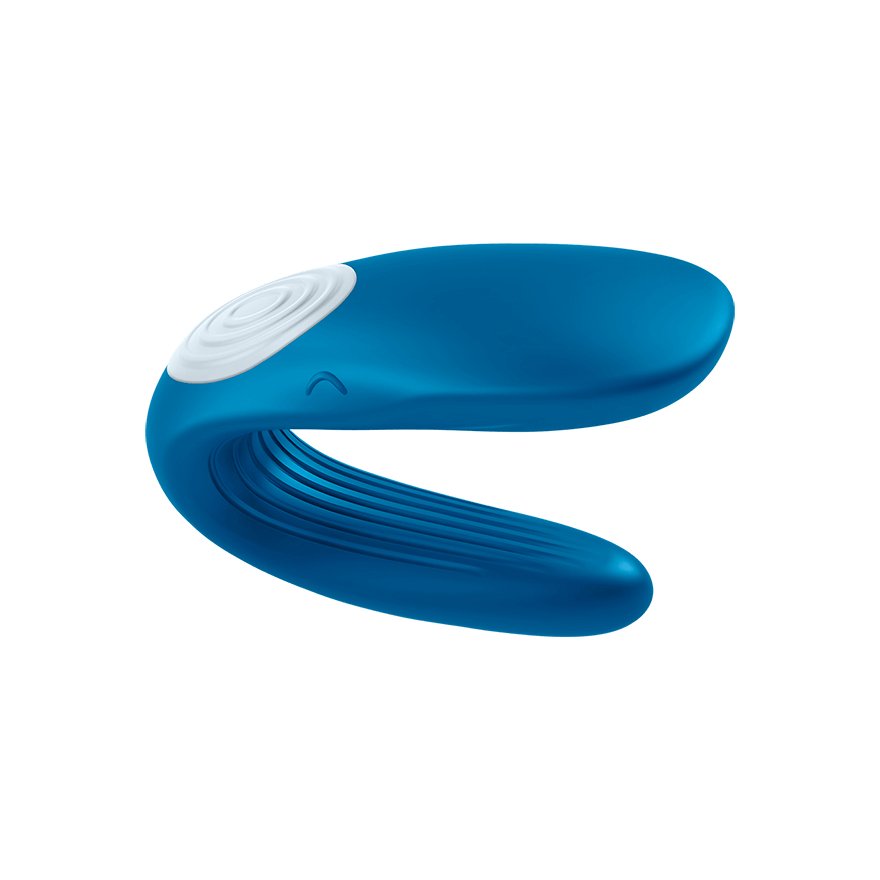 Satisfyer Vibrador Para Parejas Partner Whale Azul