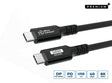 EAN 5715063357101 - Microconnect USB4CC15-240W cable USB USB4 Gen 3x2 1,5 m USB C Negro imagen 1