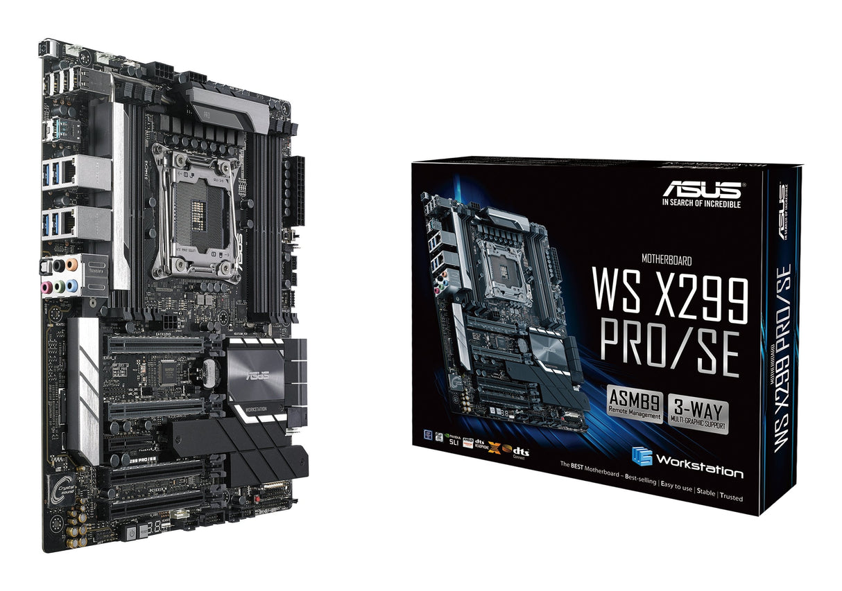 Placa Base Asus Lga2066 Ws X299 Pro/Se Atx 8xddr4 128gb 6xsata3 1xm.2