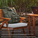 EAN 0197961660425 - HP 15.6 Modular Laptop Backpack 39,6 cm (15.6") Verde, Gris imagen 6