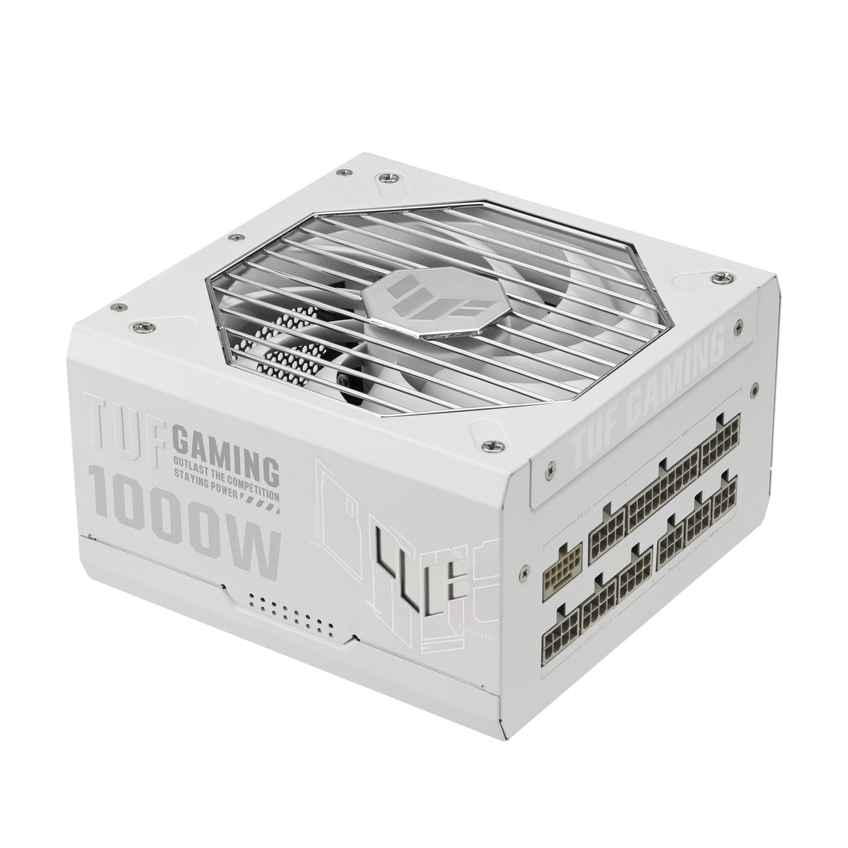 Asus Tuf Gaming 1000w Gold White Edition Unidad De Fuente De Alimentación 20+4 Pin Atx Atx Blanco
