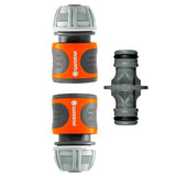 Gardena 18283-20 Accesorio Para Manguera Conector De Manguera Gris, Naranja, Plata 1 Pieza(S)