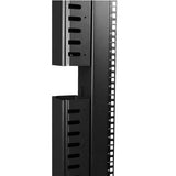 Startech.Com Gestor Organizador Vertical De Cableado Con Lengüetas - 0u - 1,8m