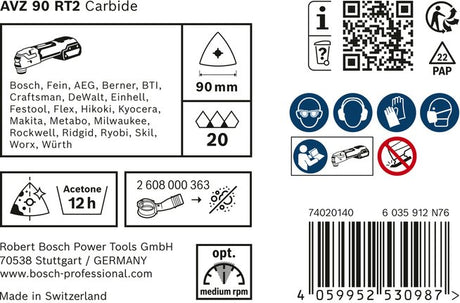 EAN 4059952530987 - Bosch 2 608 900 046 accesorio para amoladora angular Placa de lijado imagen 6
