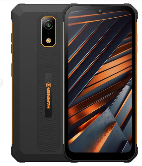 EAN 5902983625766 - HAMMER IRON Va 16,7 cm (6.56") SIM doble Android 14 4G USB Tipo C 4 GB 64 GB 6500 mAh Negro, Naranja imagen 1