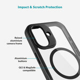 Epico Funda Hero Pro Mag+ Iphone 17 Transparente Con Negro