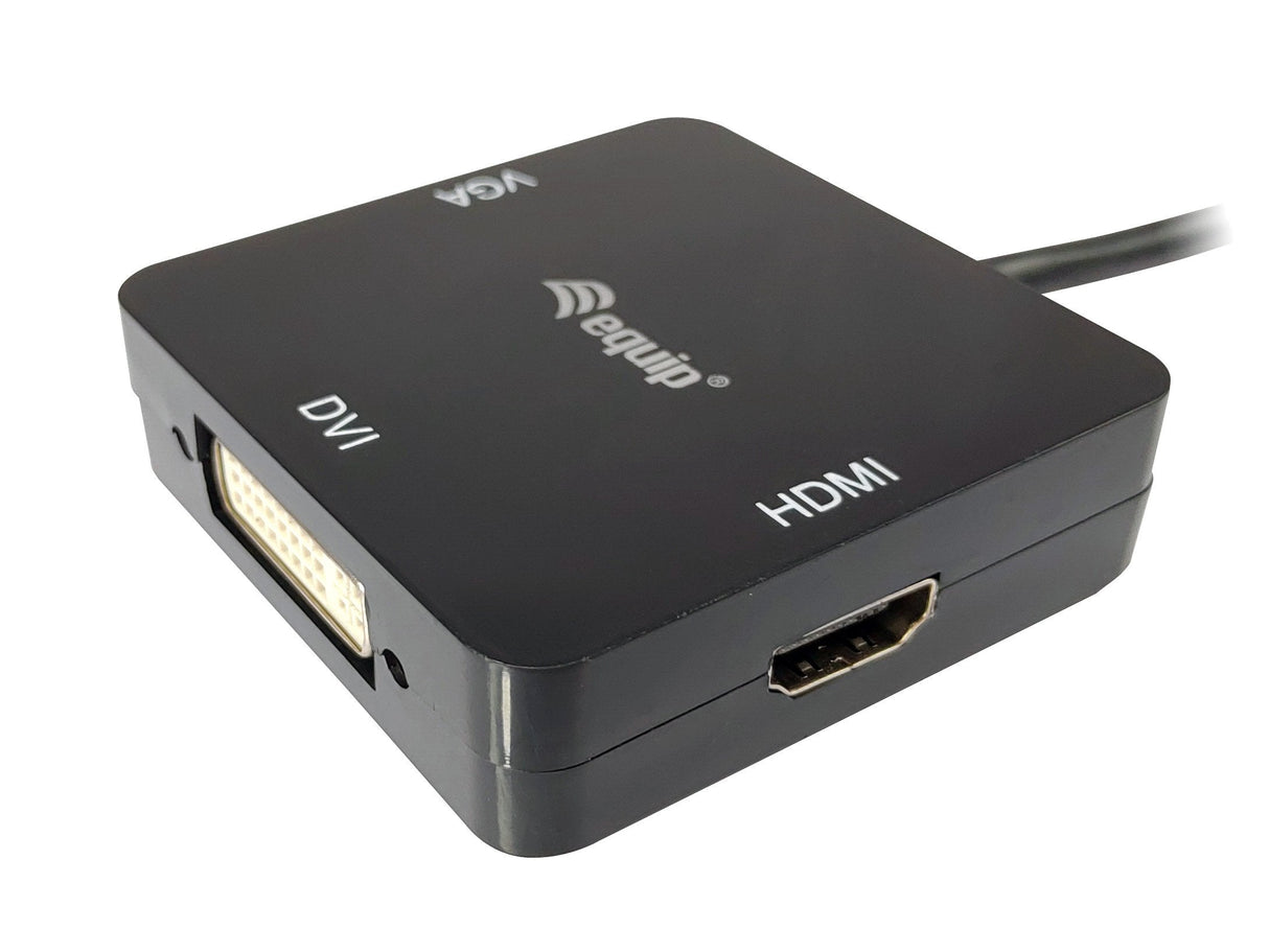 Equip Adaptador Mini Dp  Thunderbolt  A  Hdmi Dvi Vga