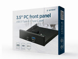 EAN 8716309128278 - Gembird FDI3-U3C-01 lector de tarjeta USB Interno Negro imagen 3