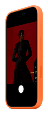 Apple Iphone 17 Pro Silicone Case With Magsafe - Orange